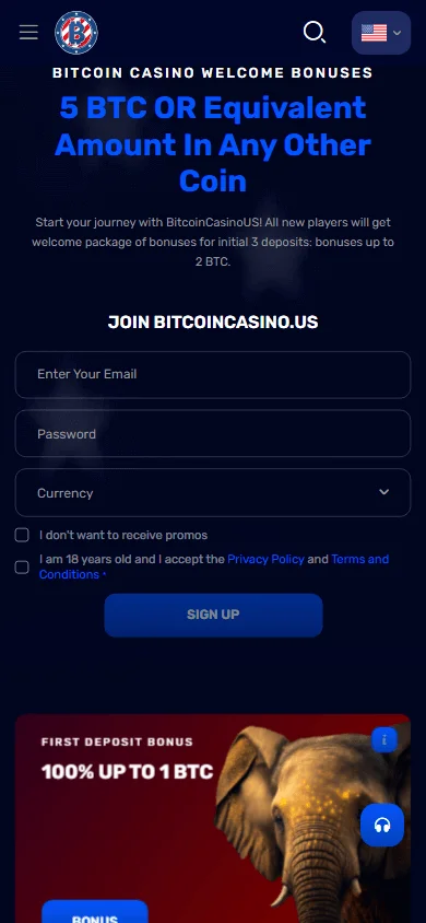 7 Bit Casino mobile promotions area